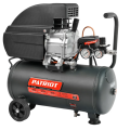 Компрессор Patriot поршневой масляный Professional 24-320 /320л/мин, 8бар, 2000Вт, 24л, быстр.1/4"+ "елочка"