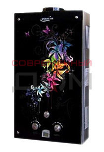 Oasis Glass 20 RG/TUR +труба TUR(цветы)