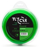 Леска для триммера TUSCAR Round Standart, 2,7мм*35м