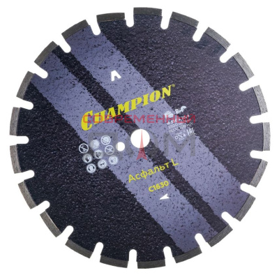 Диск алмазный CHAMPION Econom L 350*25.4 мм сегмент  C1630