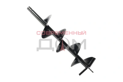 Шнек однозаходный PATRIOT D 200 для грунта к бензобуру, диаметр 200мм, длина 800мм