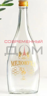 Бутылка стеклянная "La Femme"