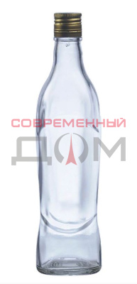 Бутылка стеклянная "Палома" 0,5л, В-31-4А-500