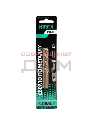 Сверло NIREX Profi по металлу Cobalt 6*93 мм NMD0600 